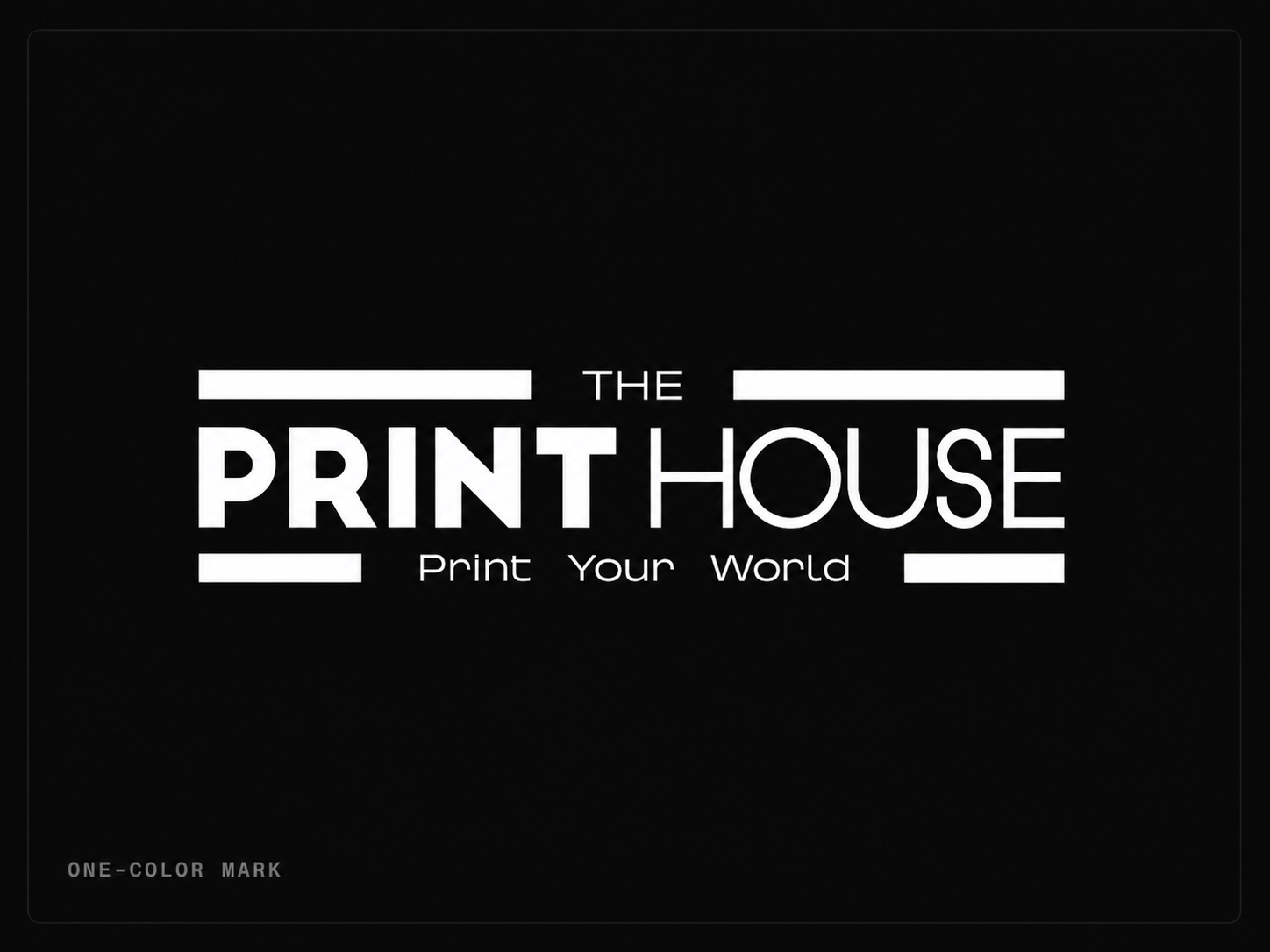 The Print House one-color mark